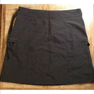 Merrell size 6 opti wick athletic skirt